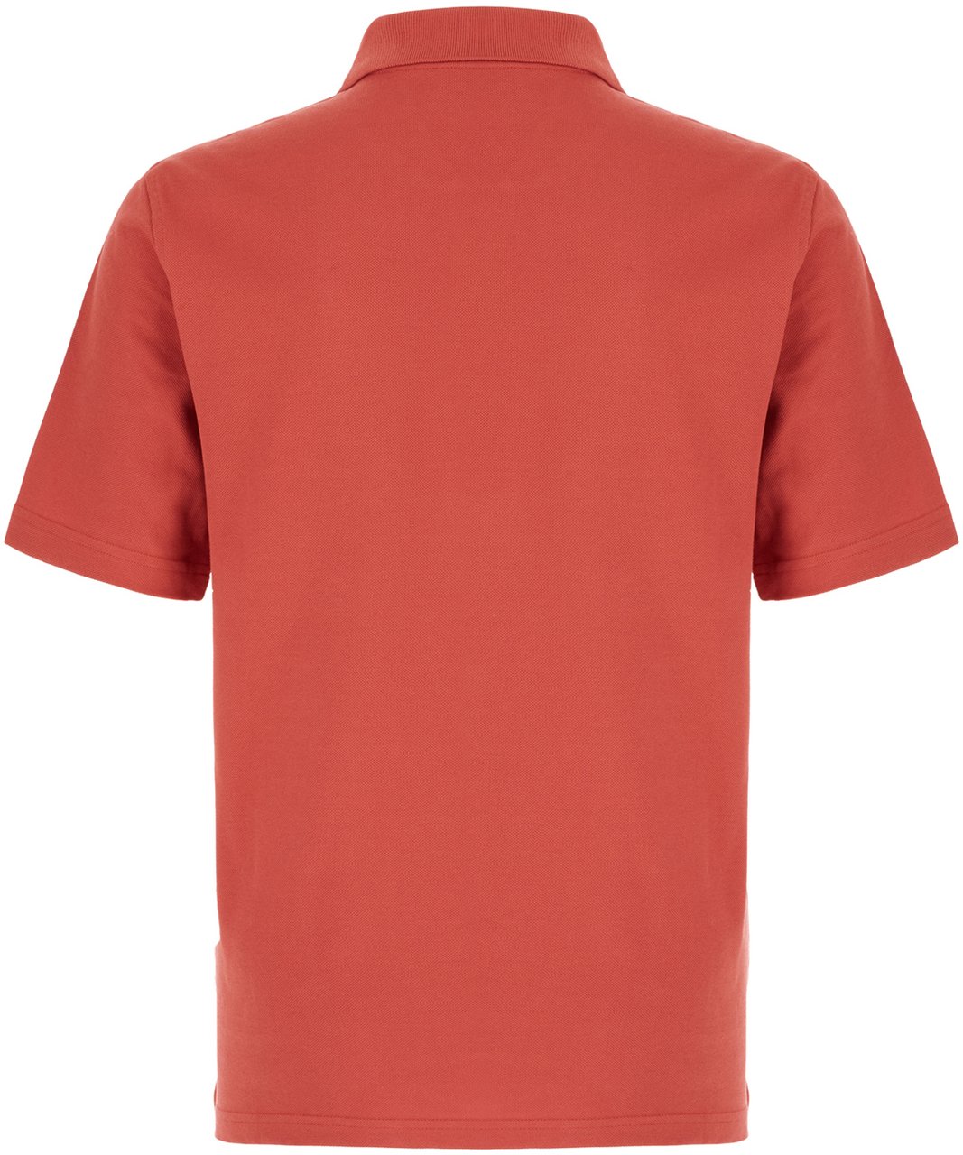Lanvin Lanvin Brick piquet polo shirt Rood