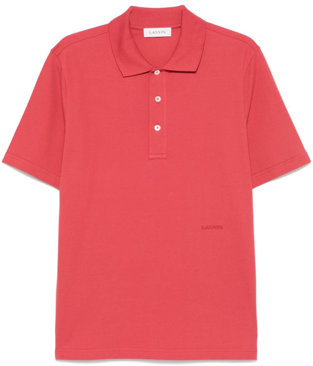 Lanvin T-Shirts And Polos Carmine Red Rood