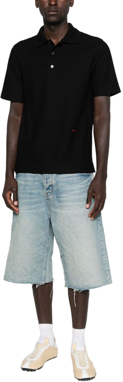Lanvin T-Shirts And Polos Black Zwart