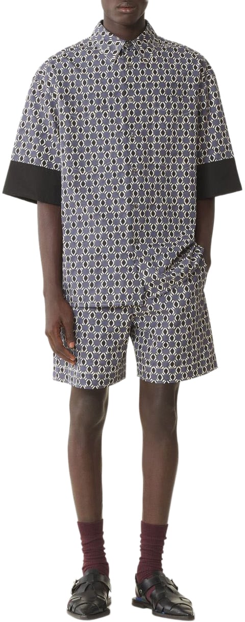 Lanvin Shirts Orangenoir Oranje