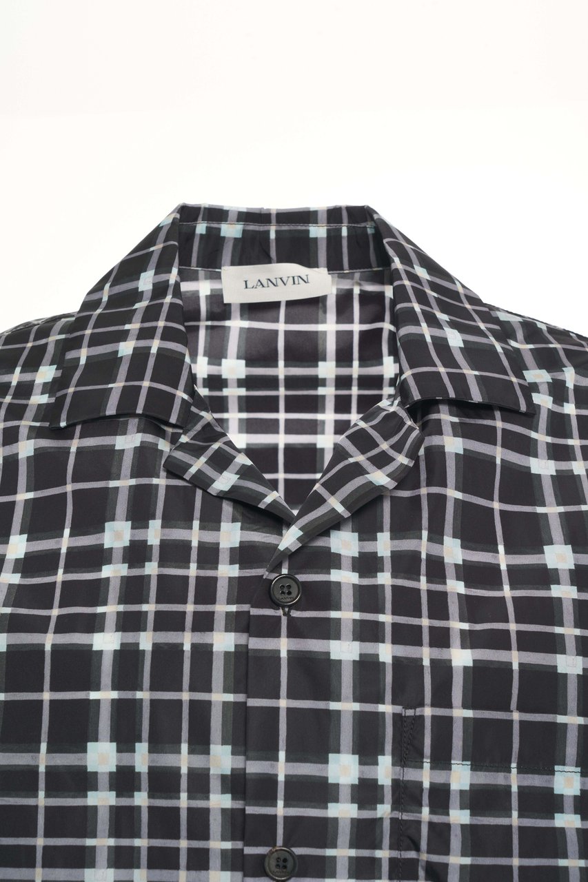 Lanvin Short-sleeve shirt Zwart