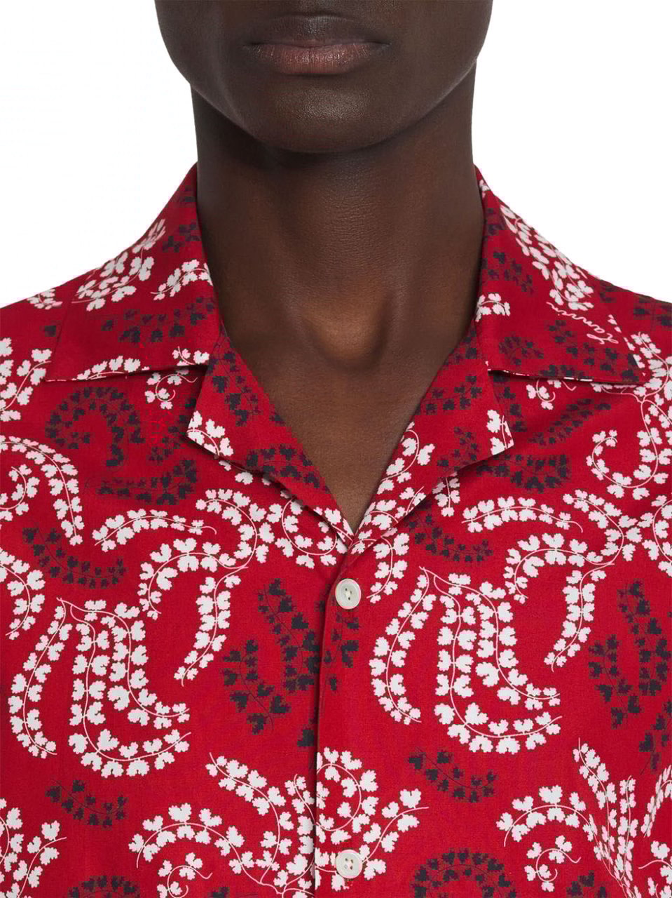 Lanvin Shirts Carmine Red Rood
