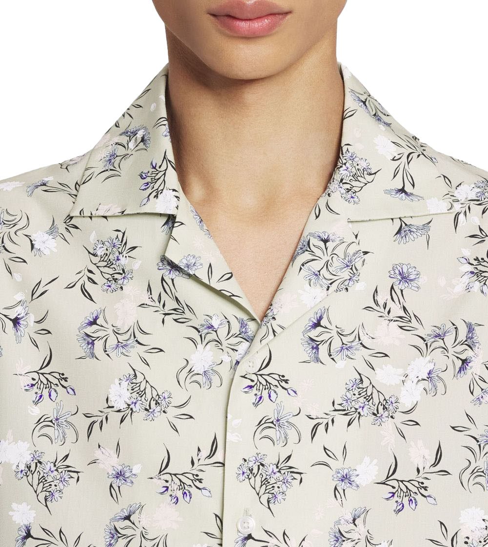 Lanvin Shirts Linen Groen