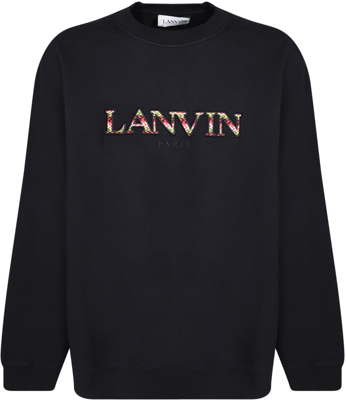 Lanvin LANVIN Black Sweatshirts Zwart
