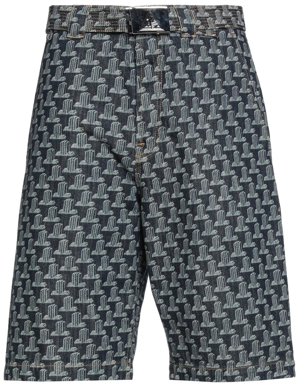 Lanvin Lanvin Column Monogram Shorts Blauw