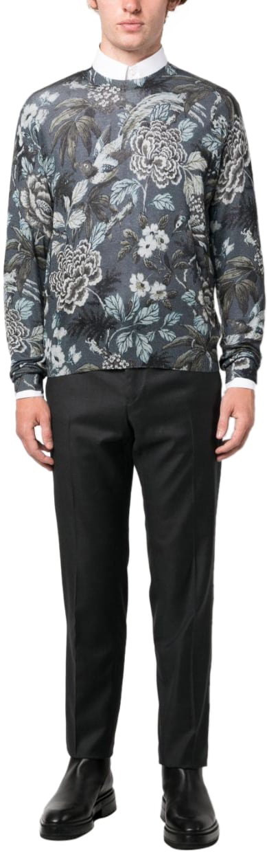 Lanvin Trousers Grey Grijs