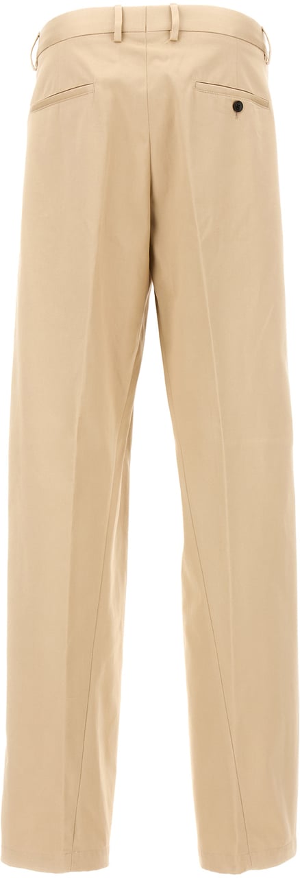 Lanvin Lanvin Beige cotton chino pants Beige