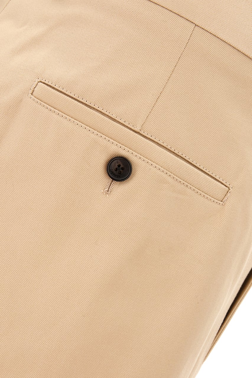 Lanvin Lanvin Beige cotton chino pants Beige