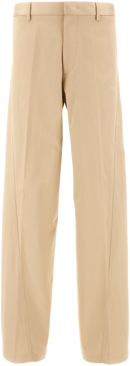Lanvin Lanvin Beige cotton chino pants Beige