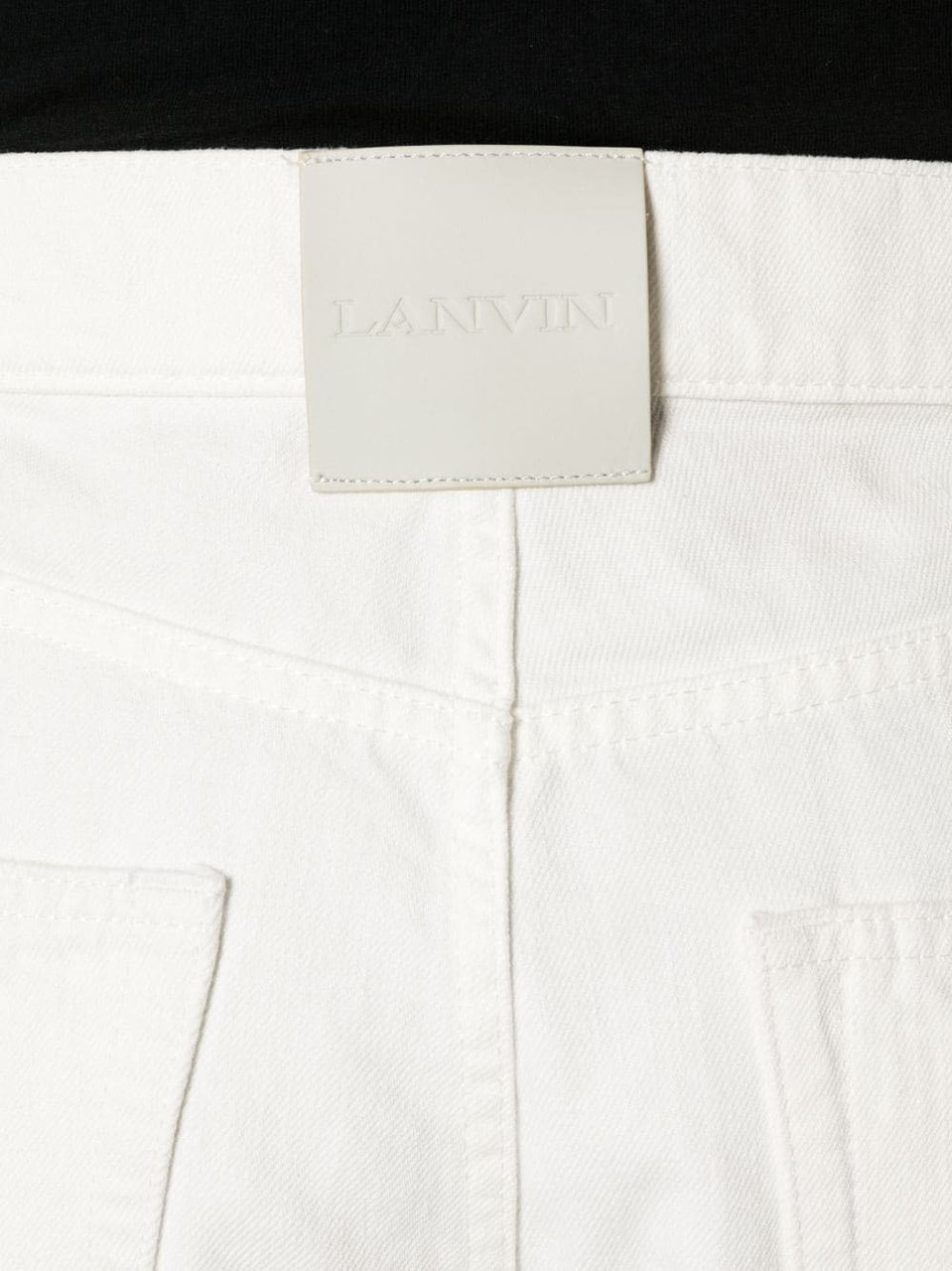 Lanvin Jeans White Wit