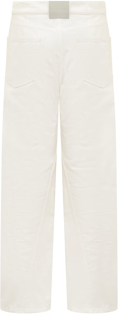 Lanvin Pantaloni Twisted Wit