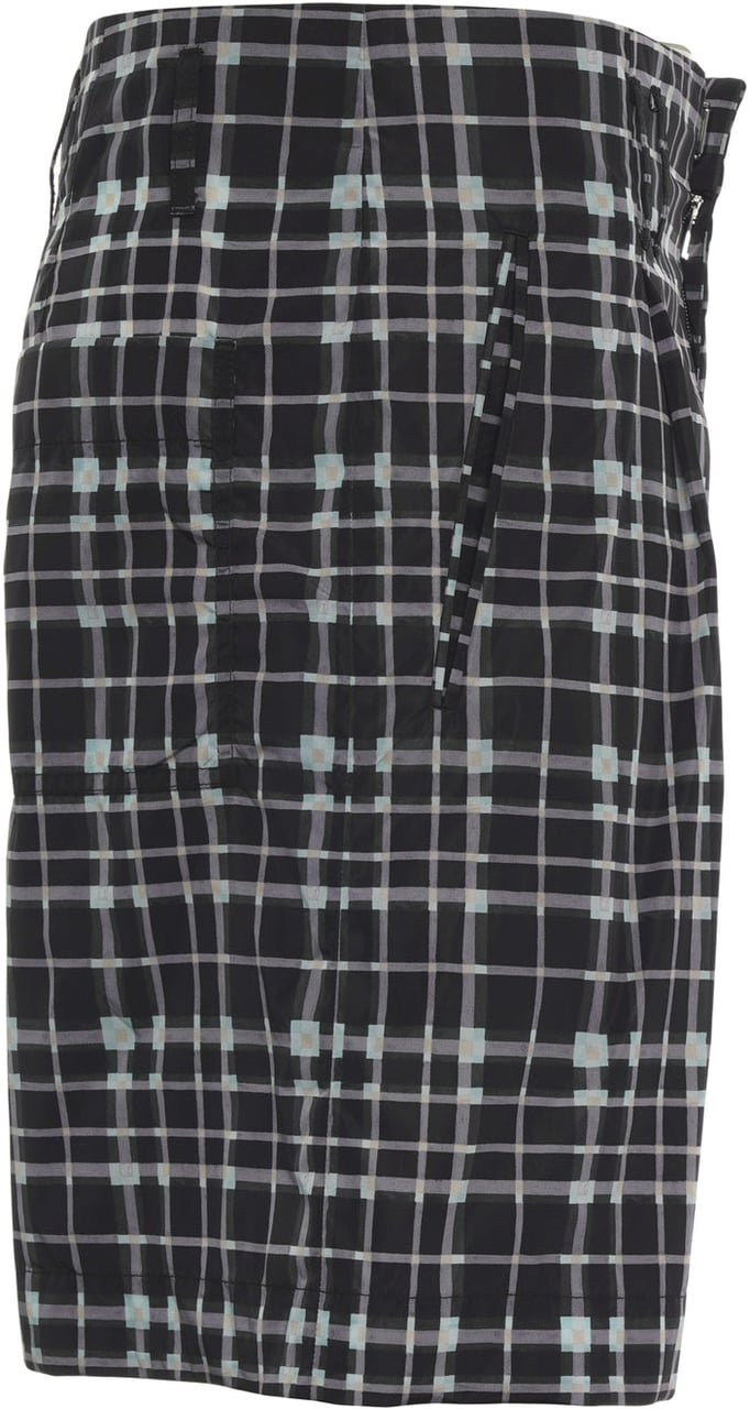 Lanvin Bermuda shorts with pattern Blauw