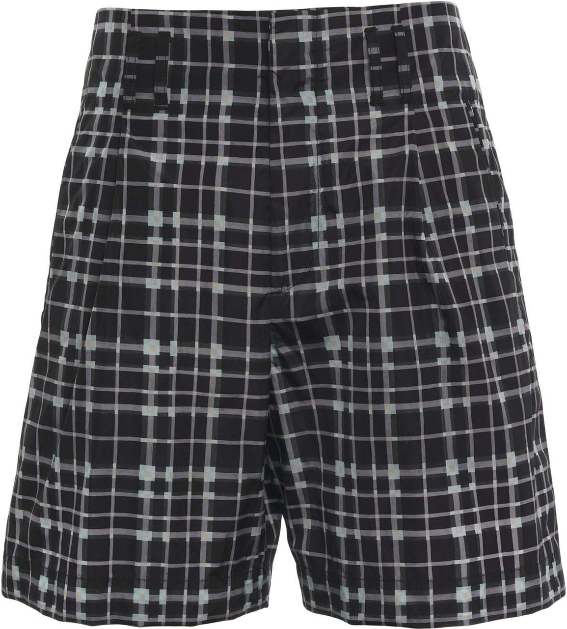 Lanvin Bermudas with pattern Blauw