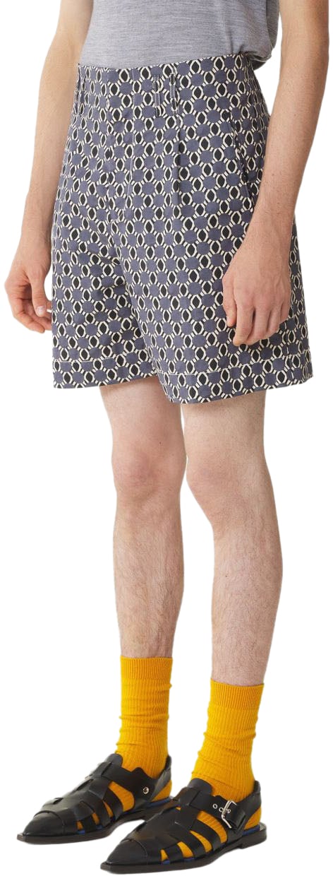Lanvin Shorts Oragenoir Oranje