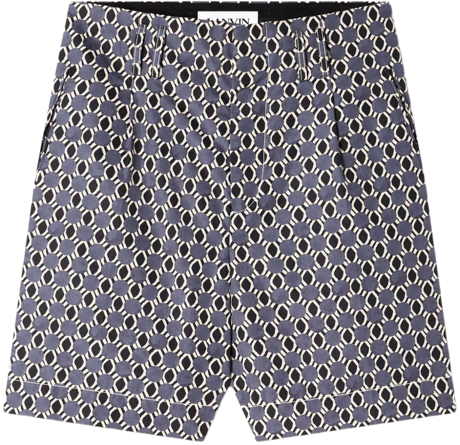 Lanvin Shorts Oragenoir Oranje