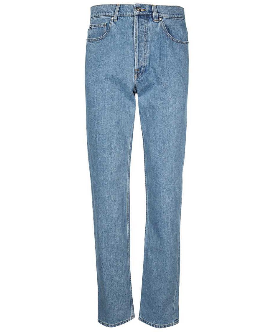 Lanvin 5-pocket straight-leg jeans Blauw