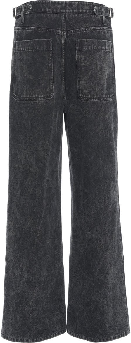 Lanvin Loose fit jeans Zwart