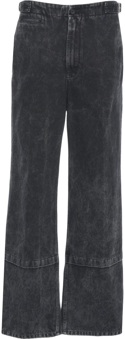 Lanvin Loose fit jeans Zwart