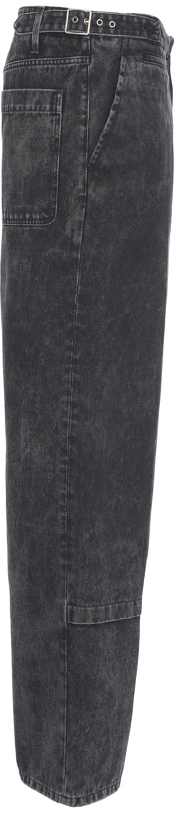 Lanvin Jeans loose fit Zwart