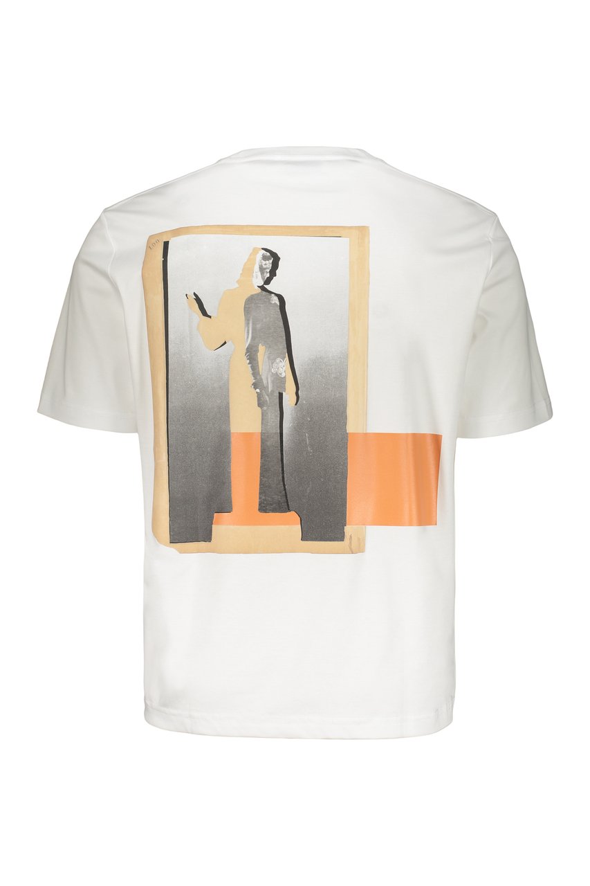 Lanvin Logo print t-shirt Wit