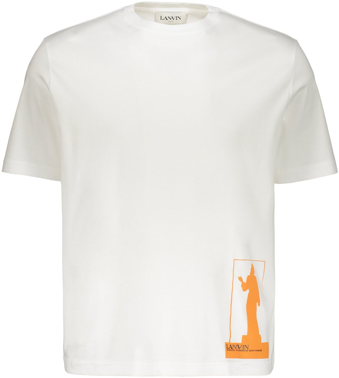 Lanvin Logo print t-shirt Wit