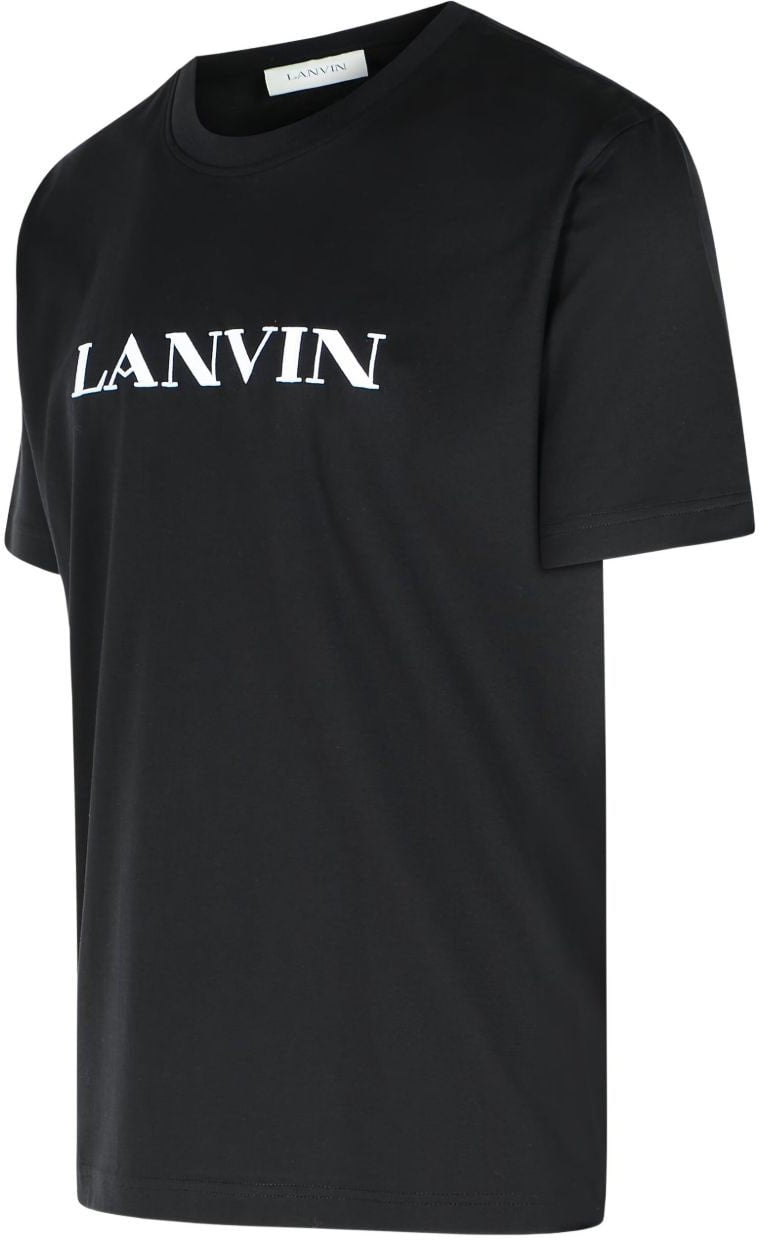 Lanvin T-Shirts And Polos Black Zwart