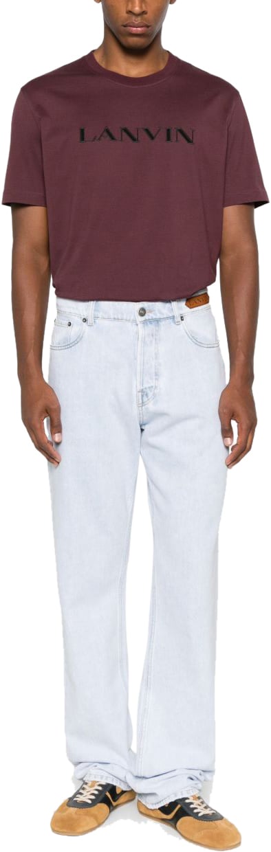 Lanvin T-Shirts And Polos Purple Paars