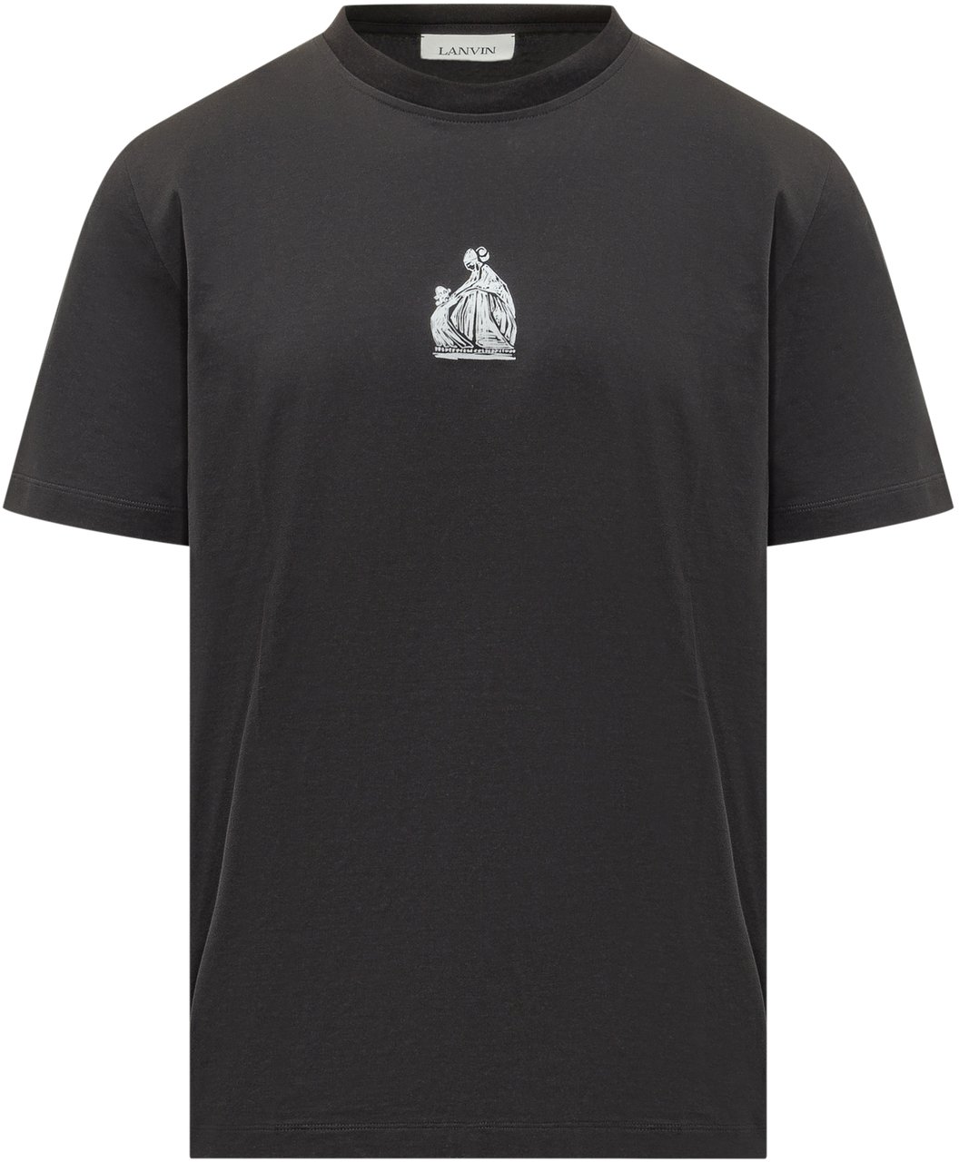 Lanvin M&D Logo T-Shirt Zwart