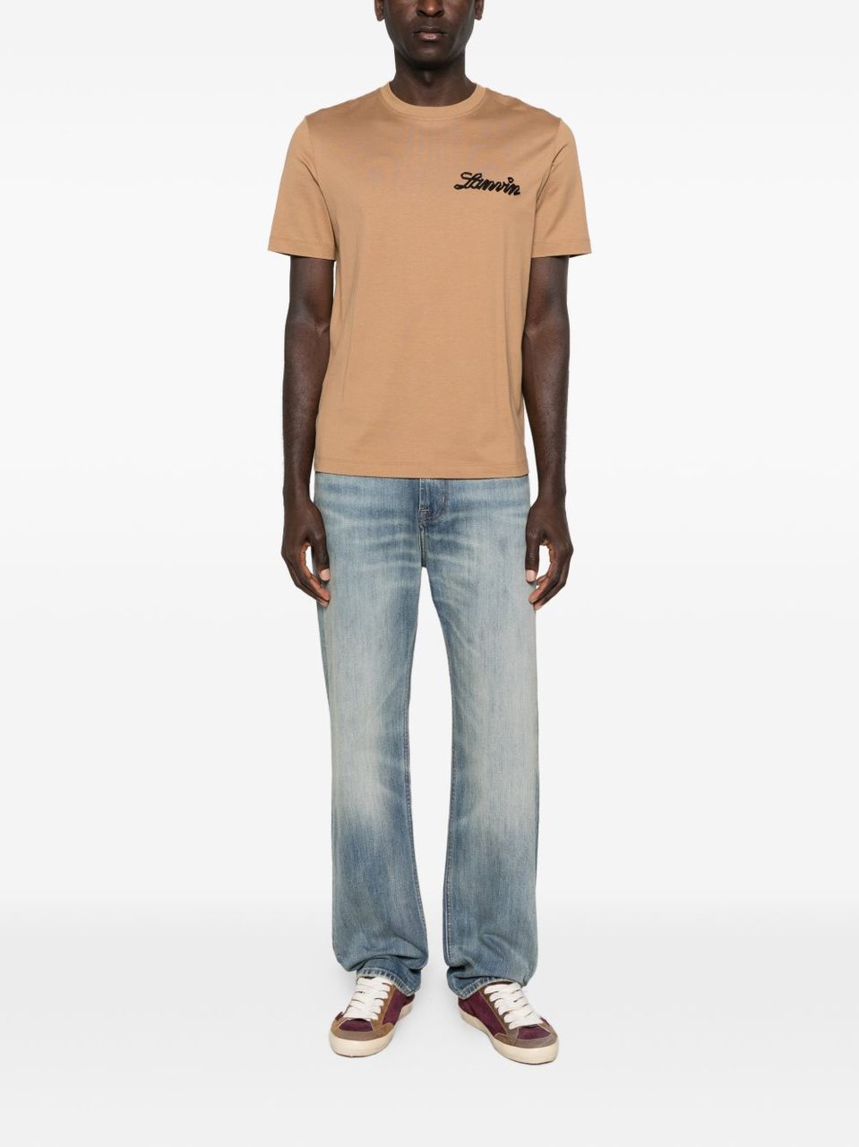 Lanvin T-Shirts And Polos Camel Beige