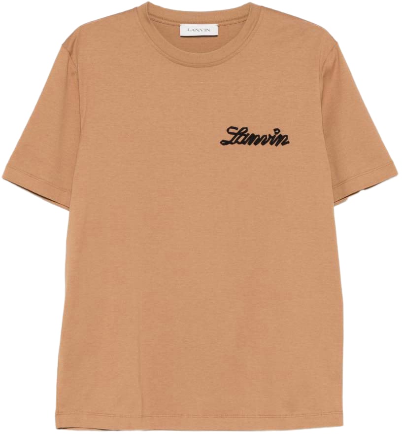 Lanvin T-Shirts And Polos Brown Bruin