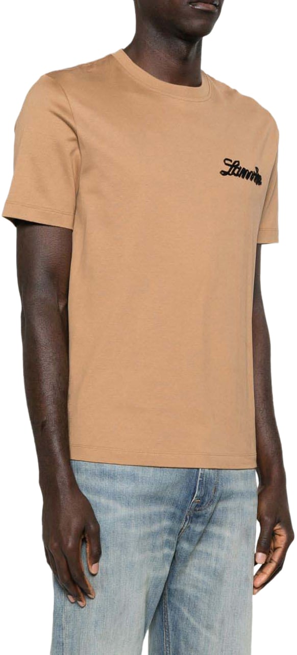 Lanvin T-Shirts And Polos Brown Bruin