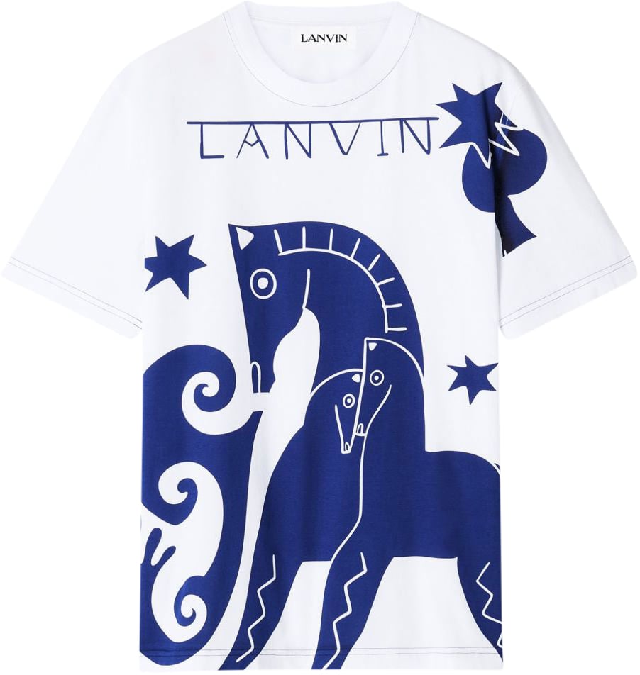 Lanvin T-Shirts And Polos White Wit