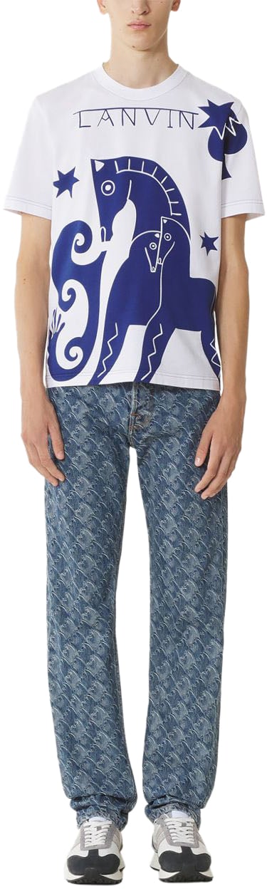 Lanvin T-Shirts And Polos White Wit