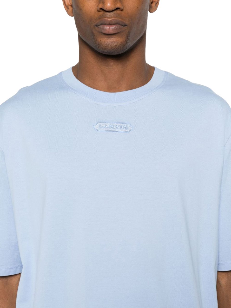 Lanvin T-Shirts And Polos Blue Blauw