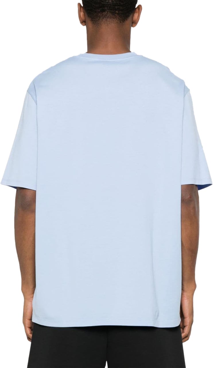 Lanvin T-Shirts And Polos Blue Blauw