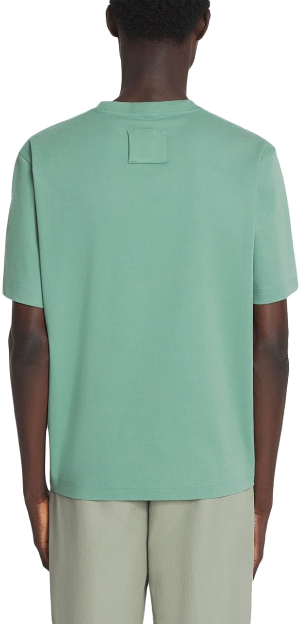 Lanvin T-Shirts And Polos Green Grey Groen
