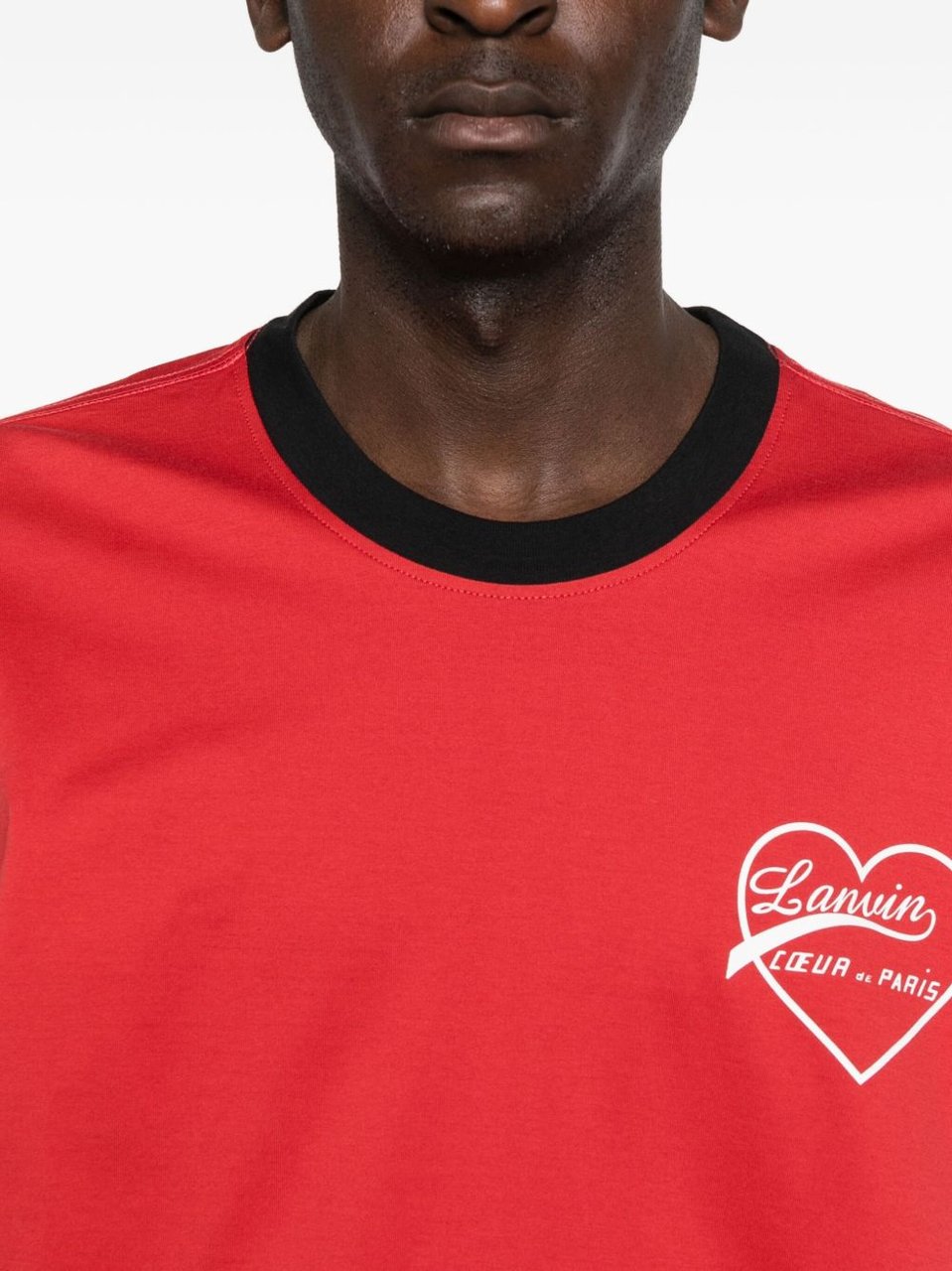 Lanvin T-Shirts And Polos Multicolor Rood