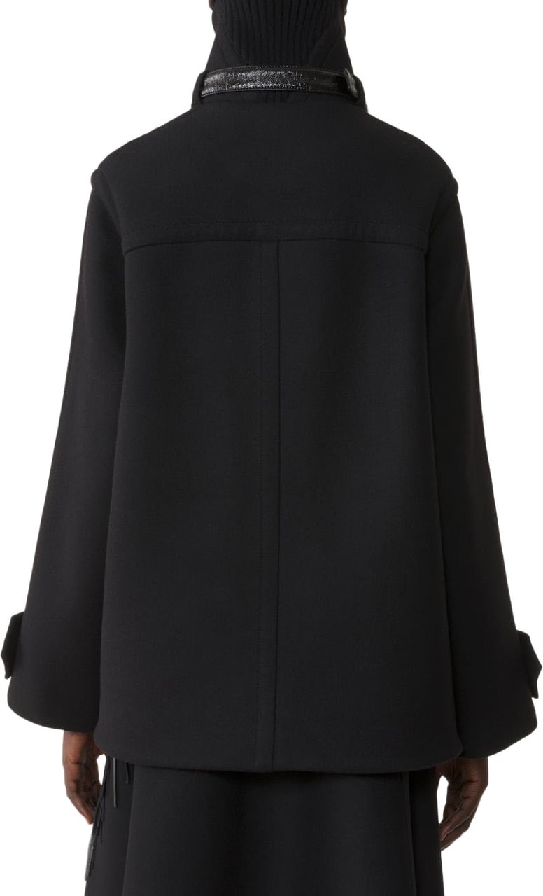Lanvin Coats Black Zwart