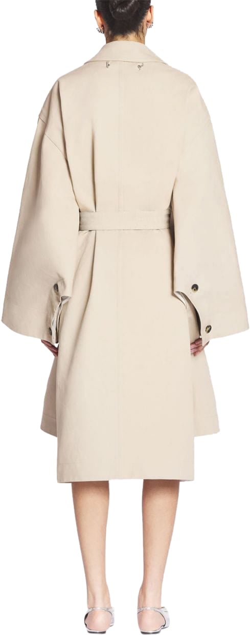 Lanvin Coats Beige Beige