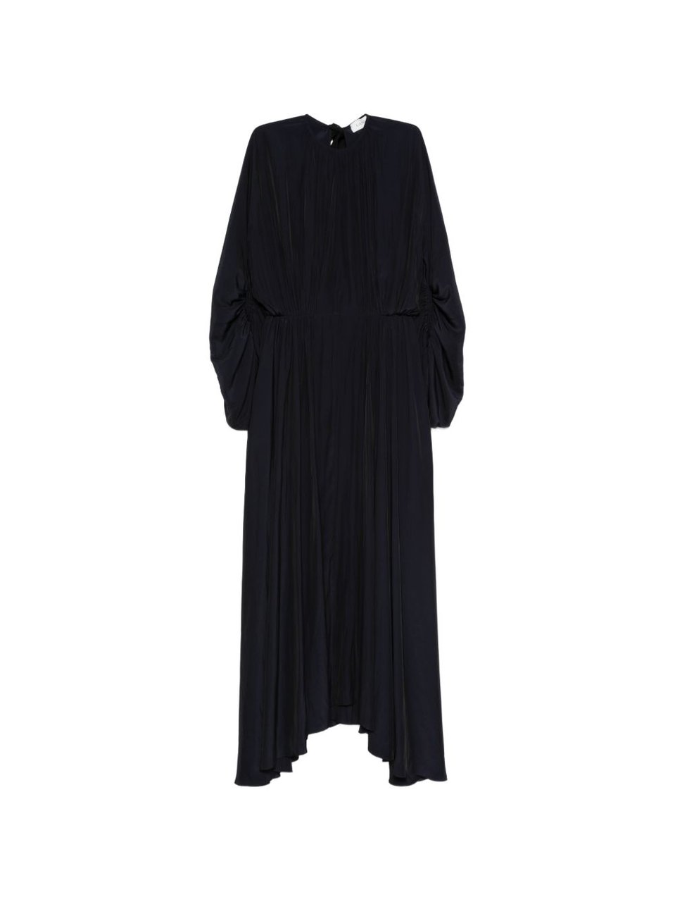 Lanvin Asymmetrical Hemline Maxi Dress Zwart