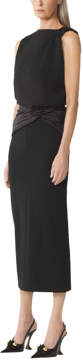 Lanvin Dresses Black Zwart