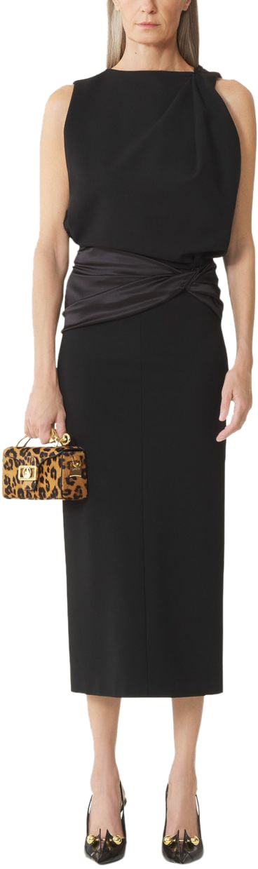 Lanvin Dresses Black Zwart