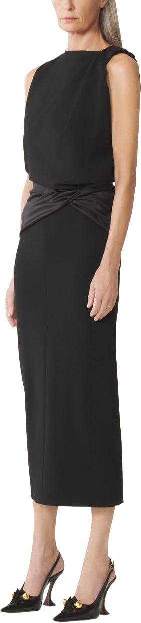 Lanvin Dresses Noir Zwart