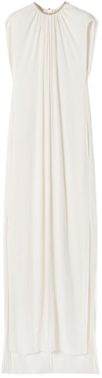 Lanvin Dresses Blanc Casse Beige