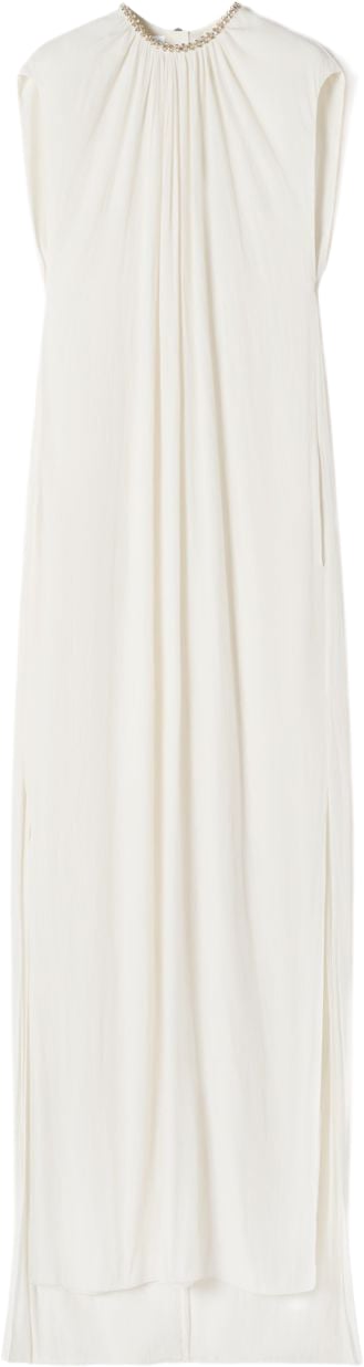 Lanvin Dresses Blanc Casse Wit