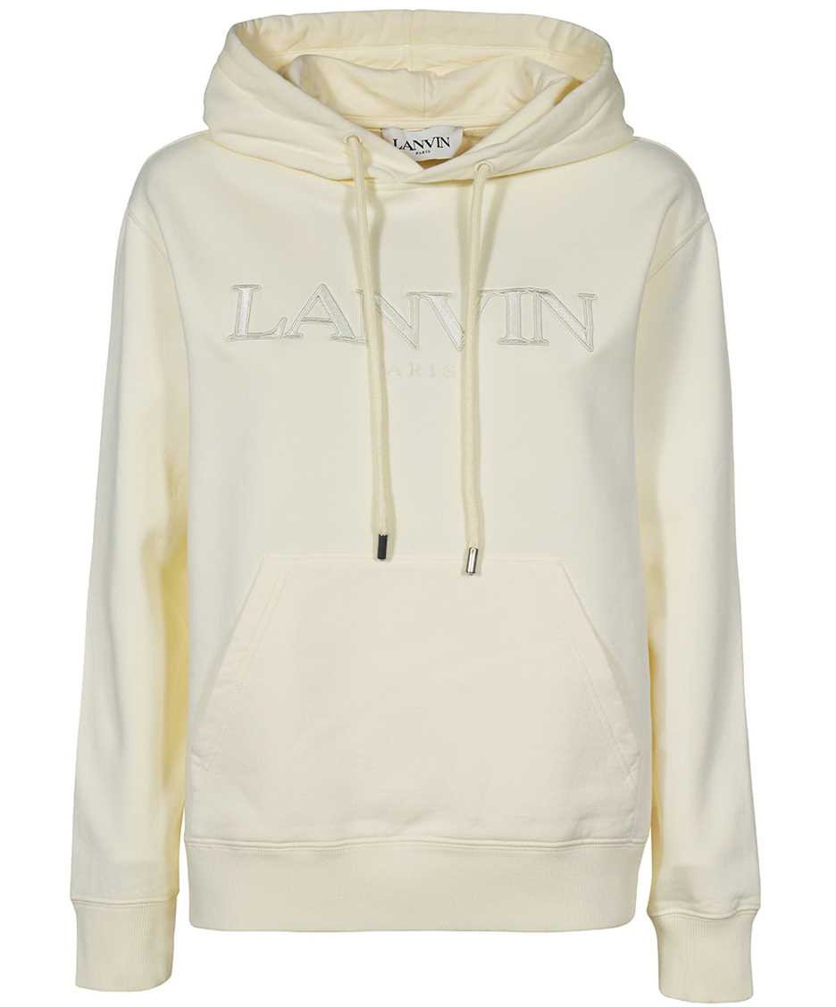 Lanvin Cotton hoodie Neutraal