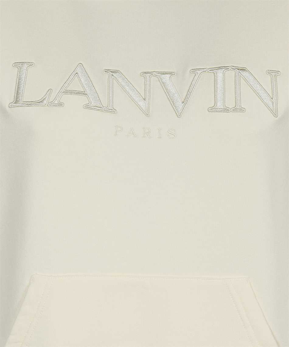 Lanvin Cotton hoodie Neutraal