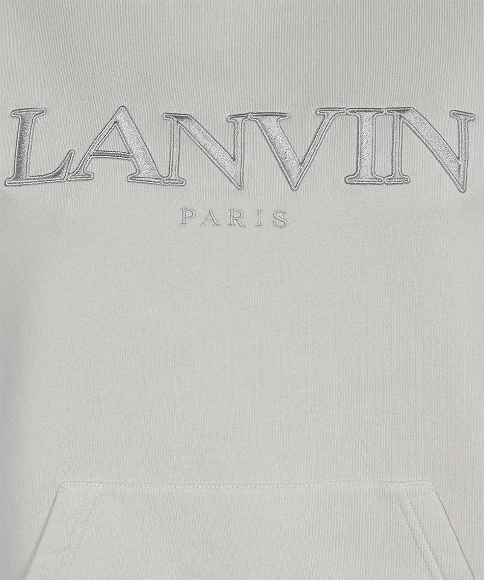 Lanvin Cotton hoodie Grijs