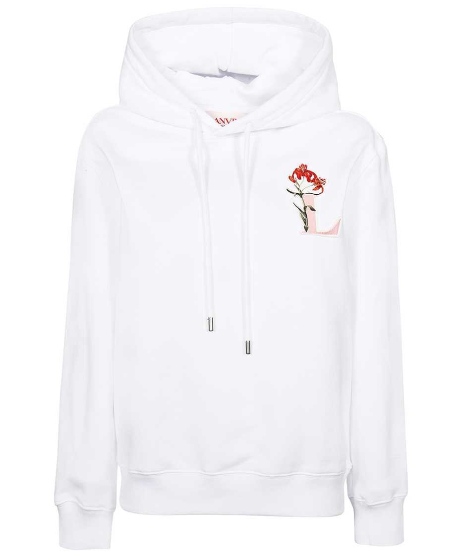 Lanvin Cotton hoodie Wit
