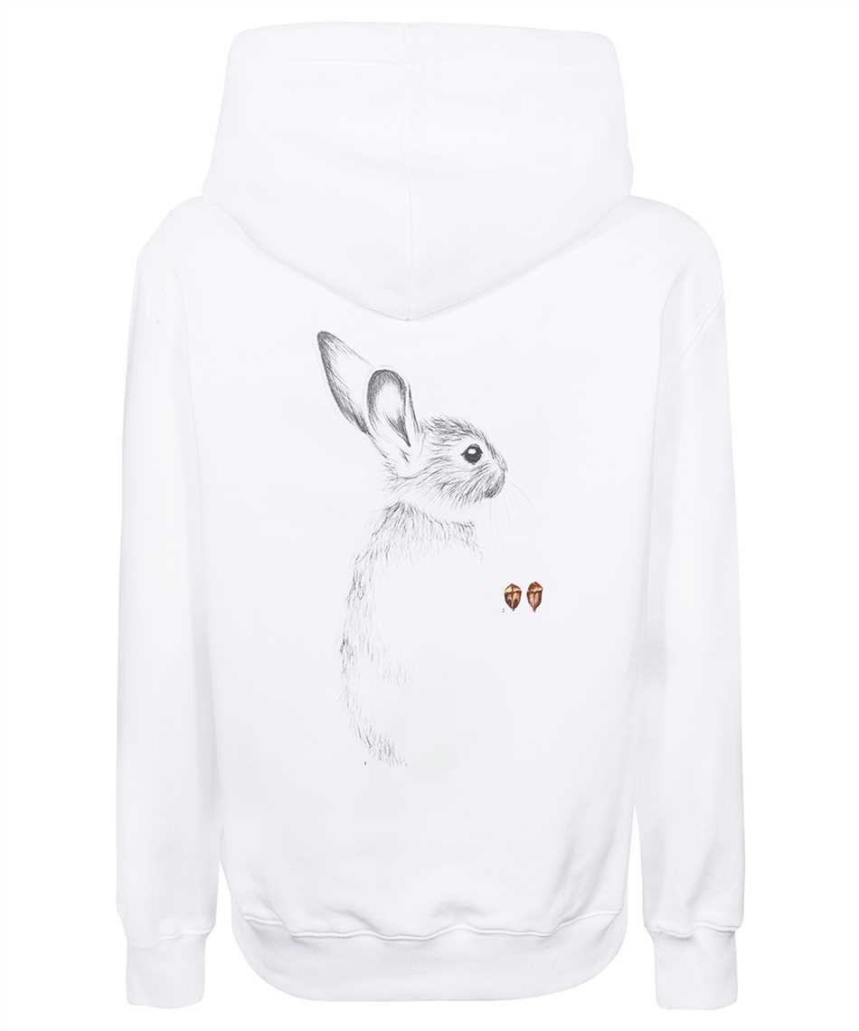 Lanvin Cotton hoodie Wit